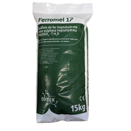 Olmix IJzersulfaat 15kg - Ferromel 3 Olmix IJzersulfaat 15kg - Ferromel